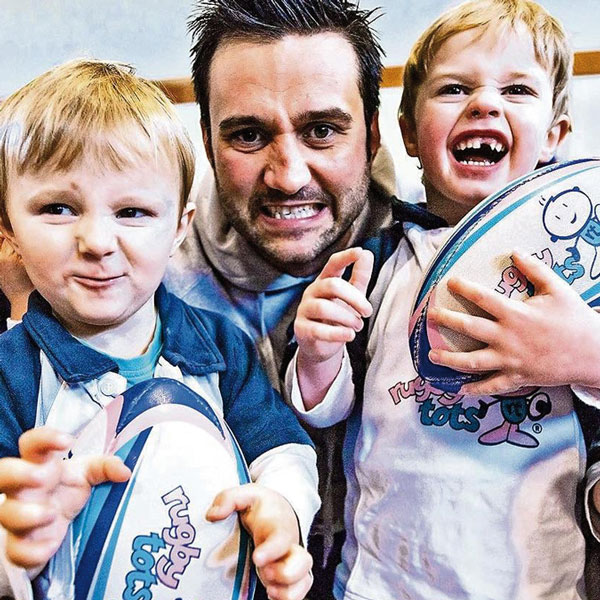 Max Webb, founder of RugbyKids and Rugbytots